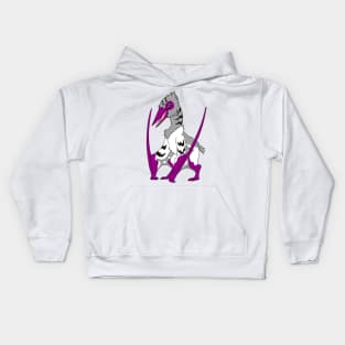 Quetzalcoatlus: Asexual Kids Hoodie